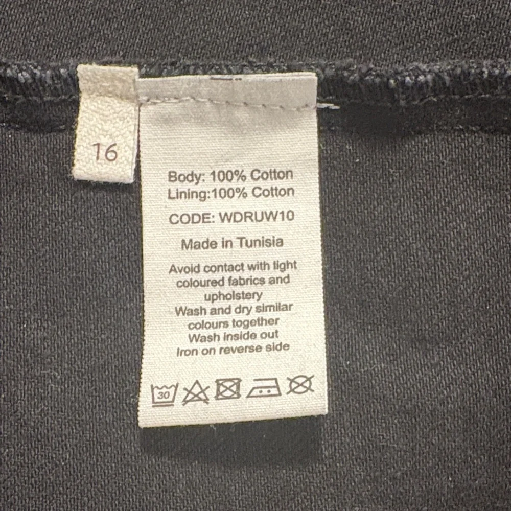 Toast Elegant Black Denim Sleeveless Jumpsuit Dress - Picture 8 of 8